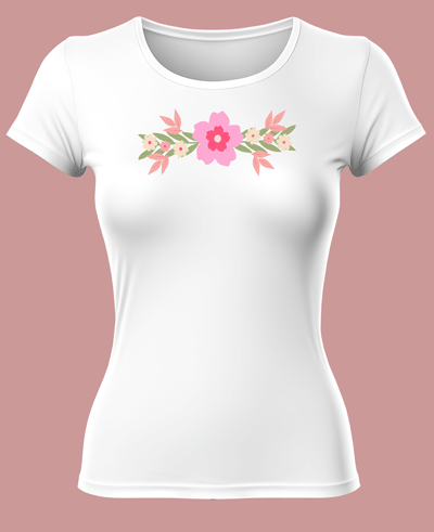 Playera cuello redondo, manfa corta